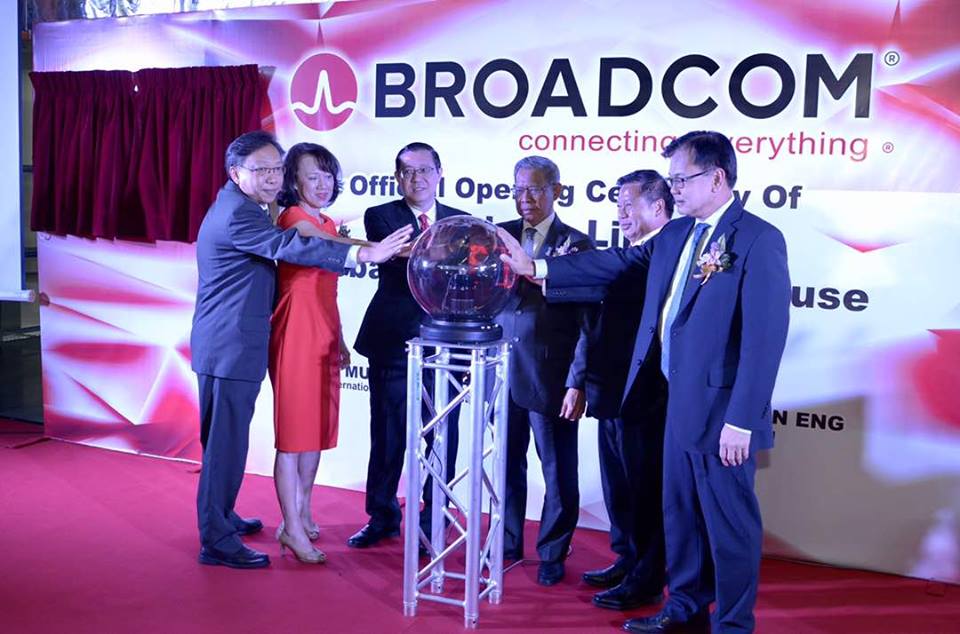 Broadcom launches RM59m global distribution warehouse in Penang