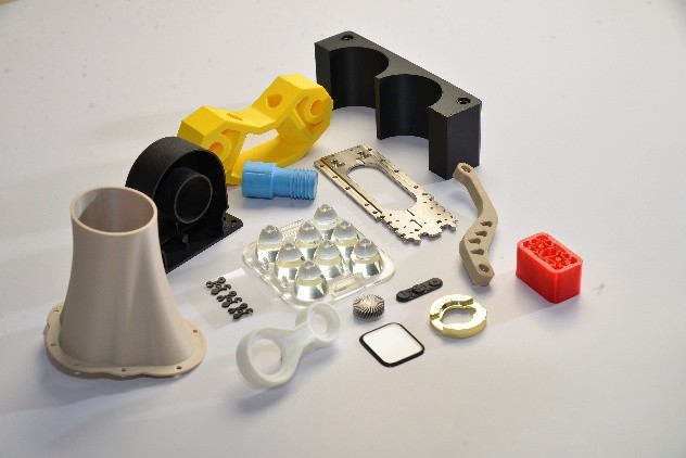 3D printed parts